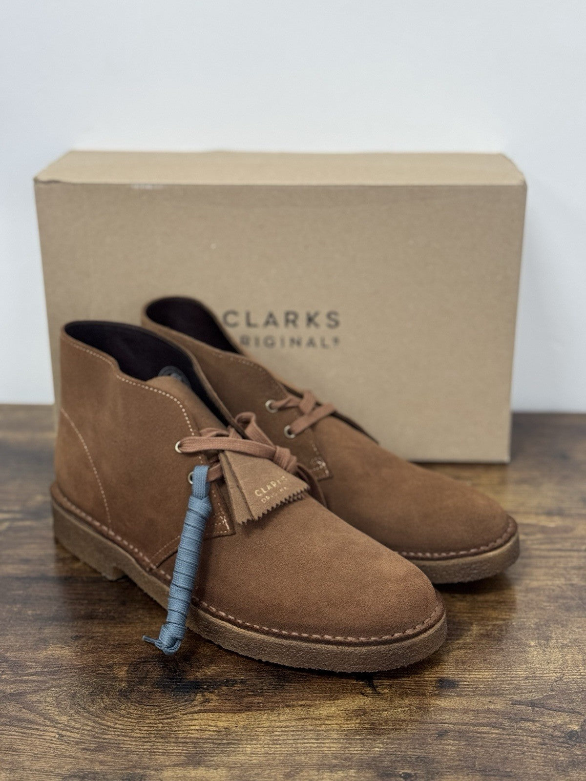 Clarks Desert Boot Icon Suede Cola Casual Uomo 43