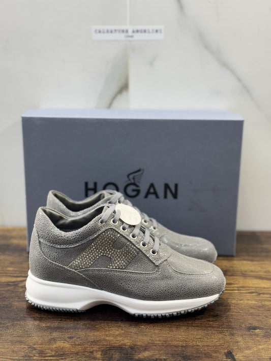 Hogan Interactive Pelle Catrame H Strass   Casual Hogan Donna 35