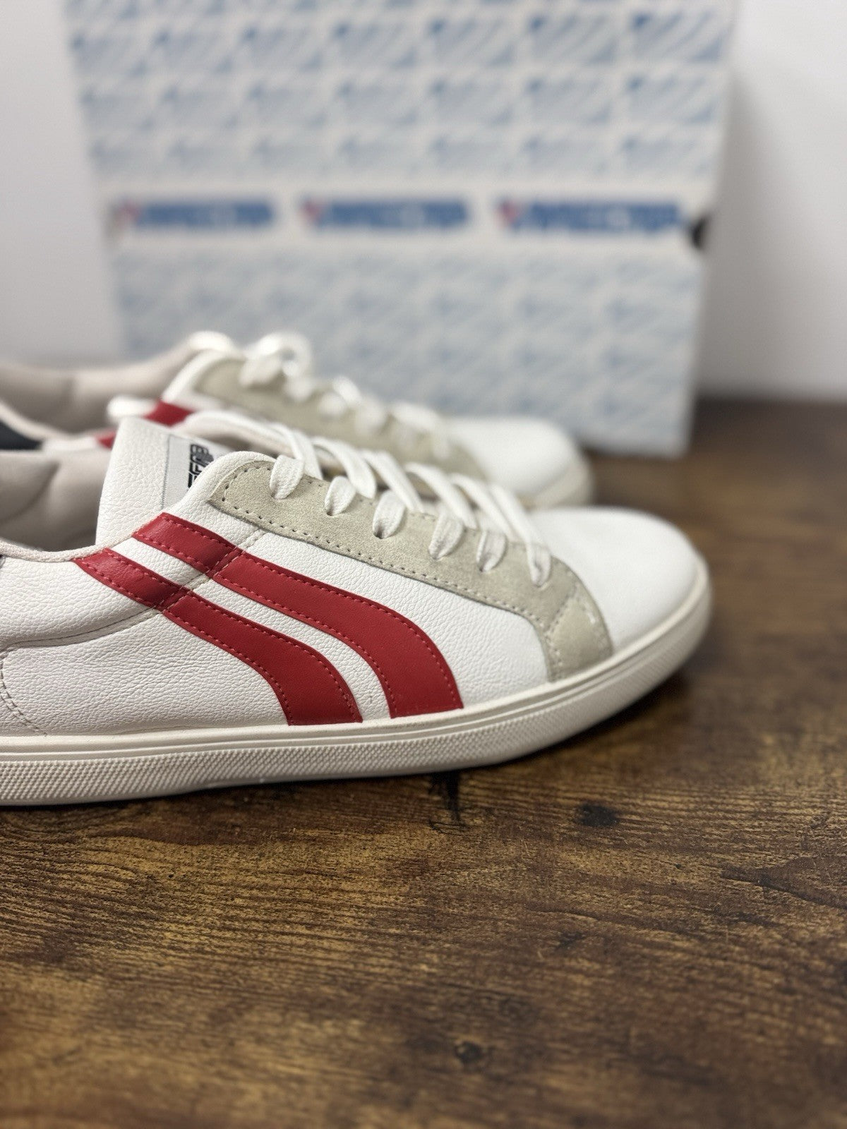 Mecap Sneaker Pelle Bianca Casual 100% Made In Italy Mecap Uomo 40