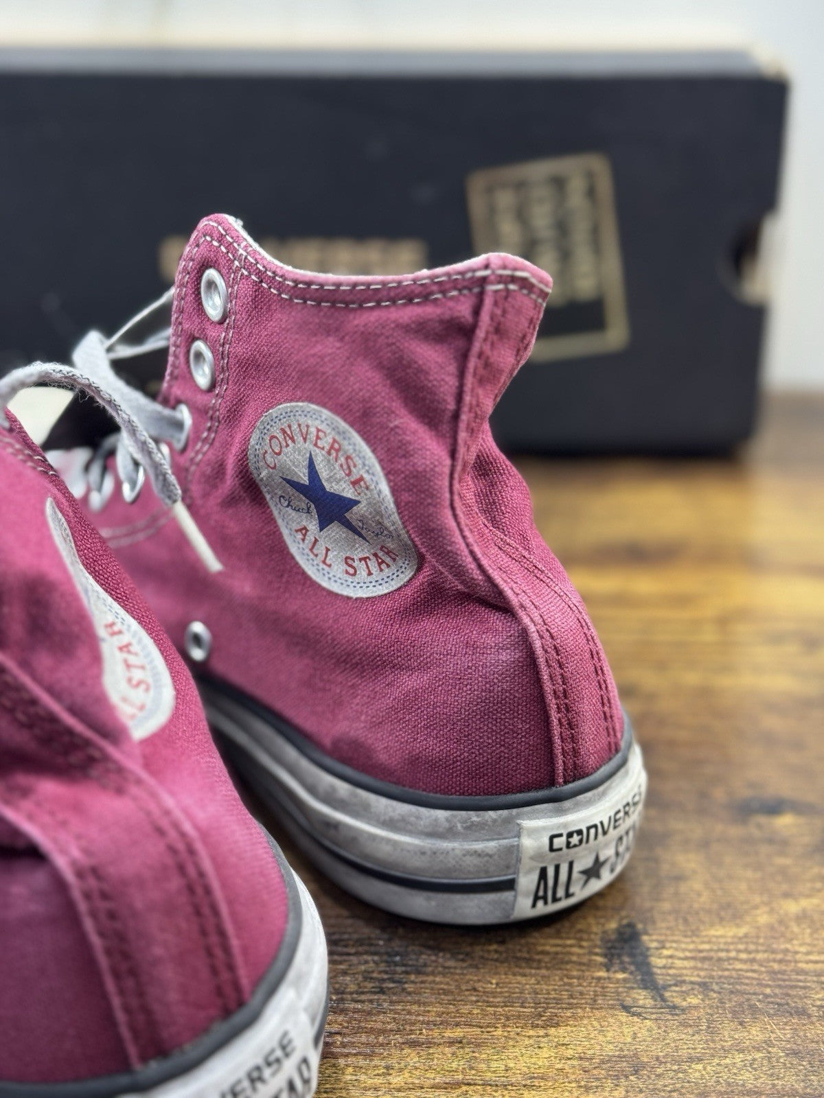 Converse All Star Hi Canvas Bordo’ Limited Edition Uomo 41