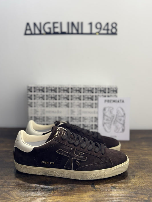 Premiata Steven Sneaker Pelle Suede   Marrone  Casual Premiata Uomo 45