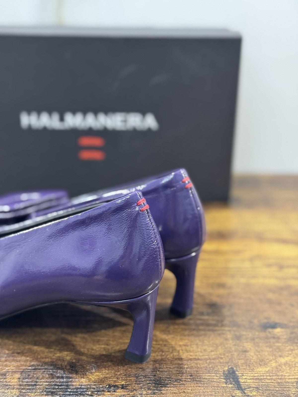 HALMANERA Décolleté  Pelle Uva     Luxury Made In Italy Donna 41