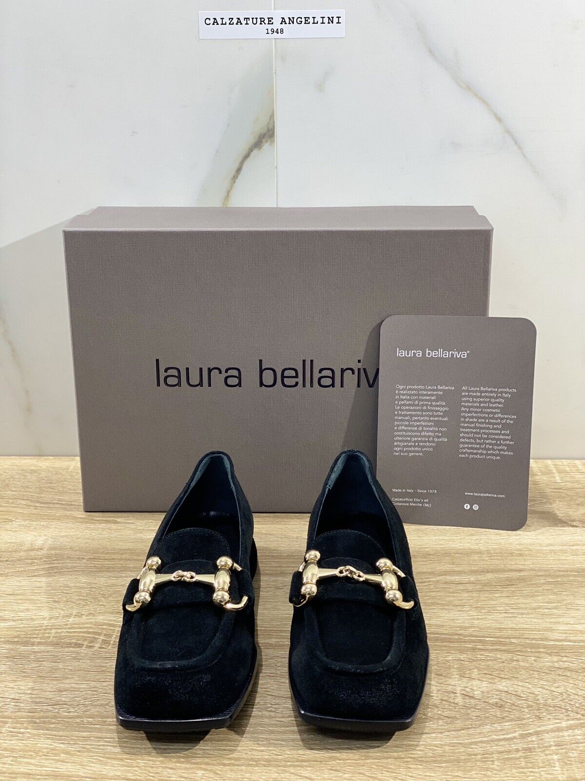 Laura Bellariva Mocassino donna Suede Nero Extra Light 37