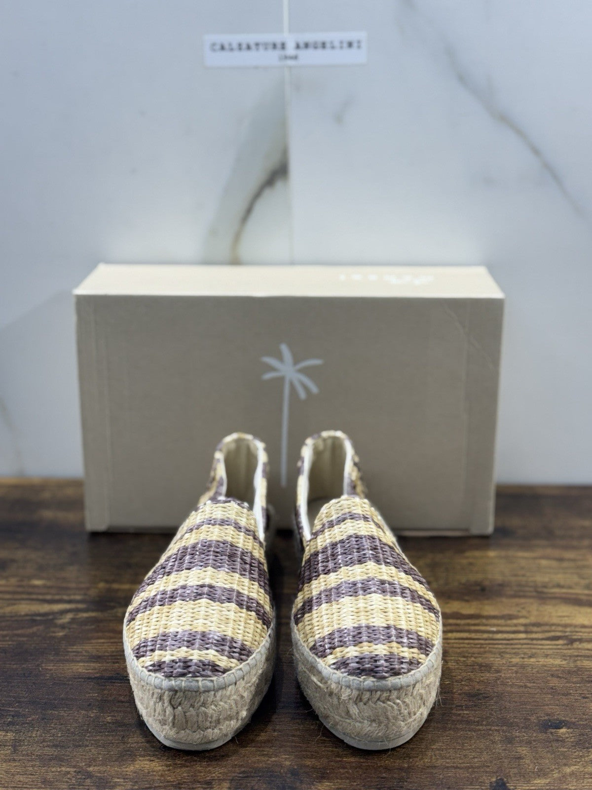 Manebi Espadrilles Mocassino Cocoa   Zeppa Casual Manebi Shoes Donna 39