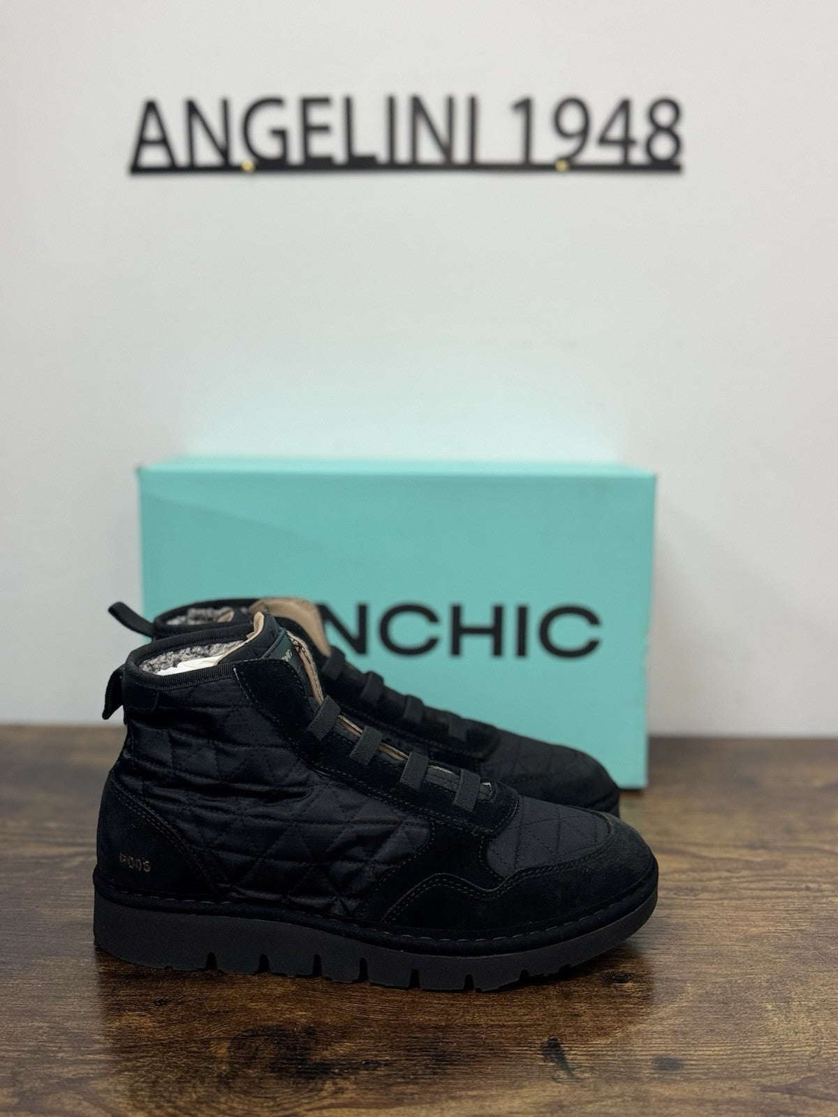 Panchic Ankle Boot Suede Nero Pelliccia Interna  Casual Boot Panchic Donna 36