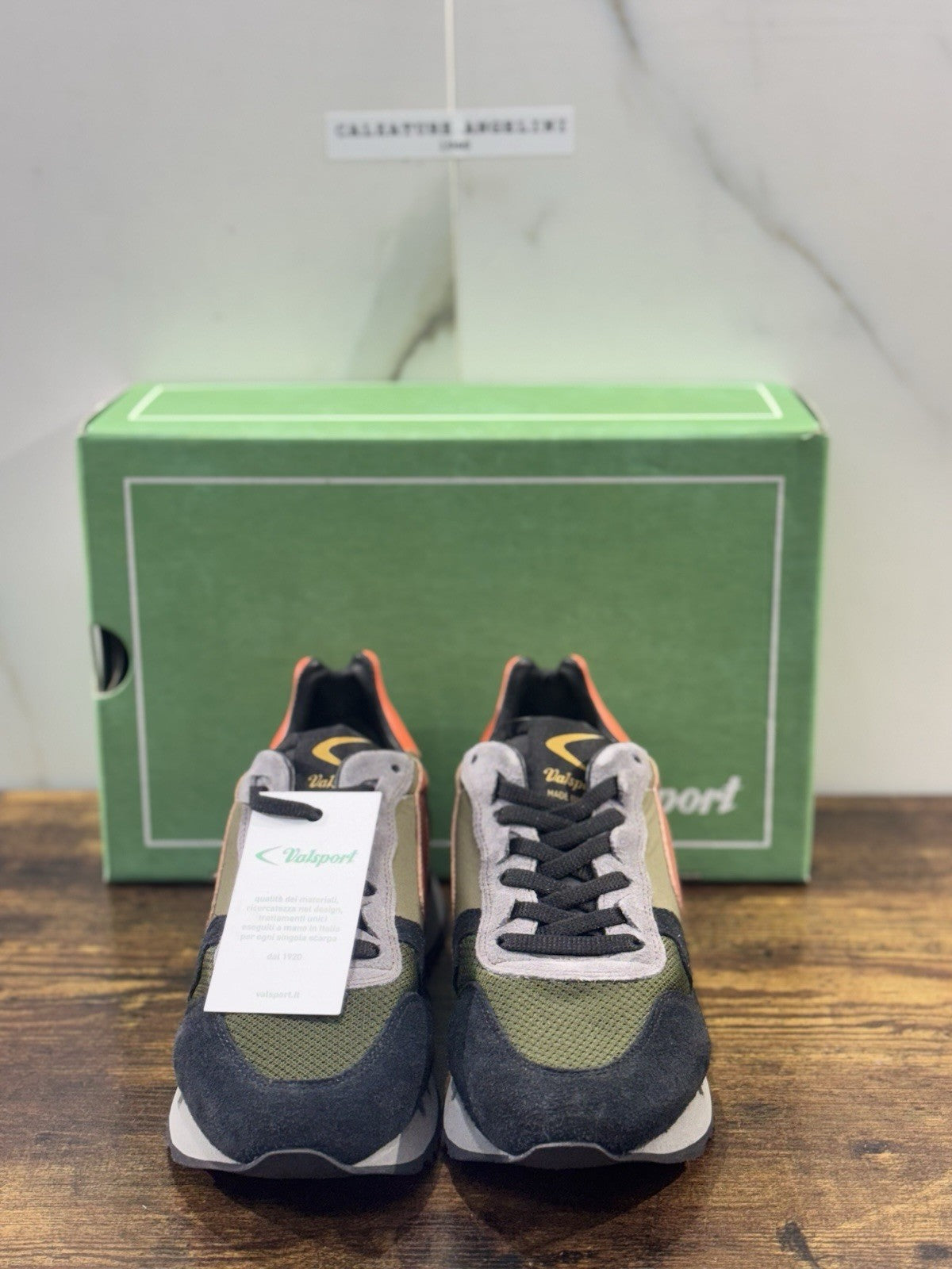 Valsport Magic Sneaker Suede Nero Uomo 40