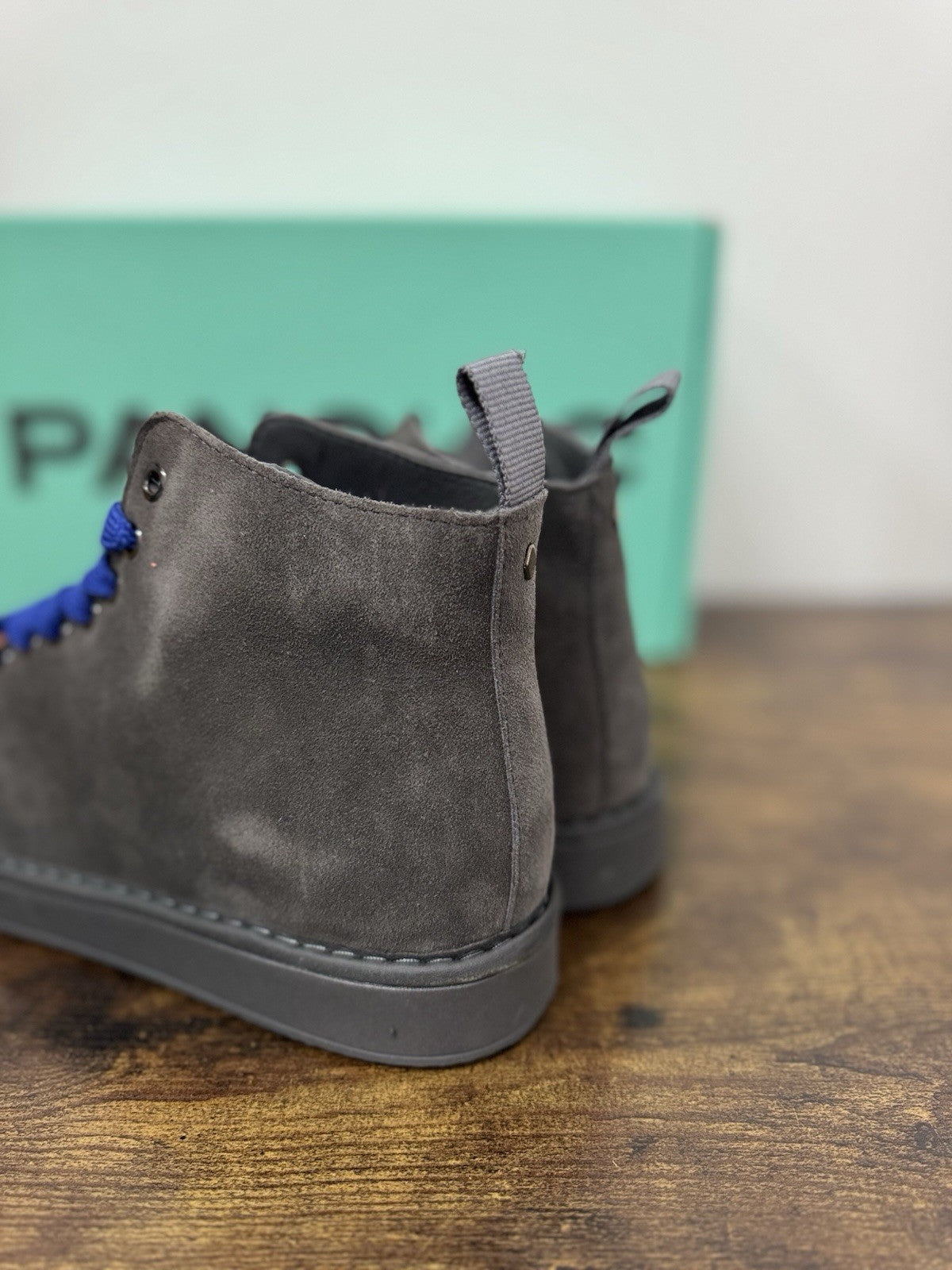 Panchic Ankle Boot Suede Grigio   Casual Boot Uomo 43