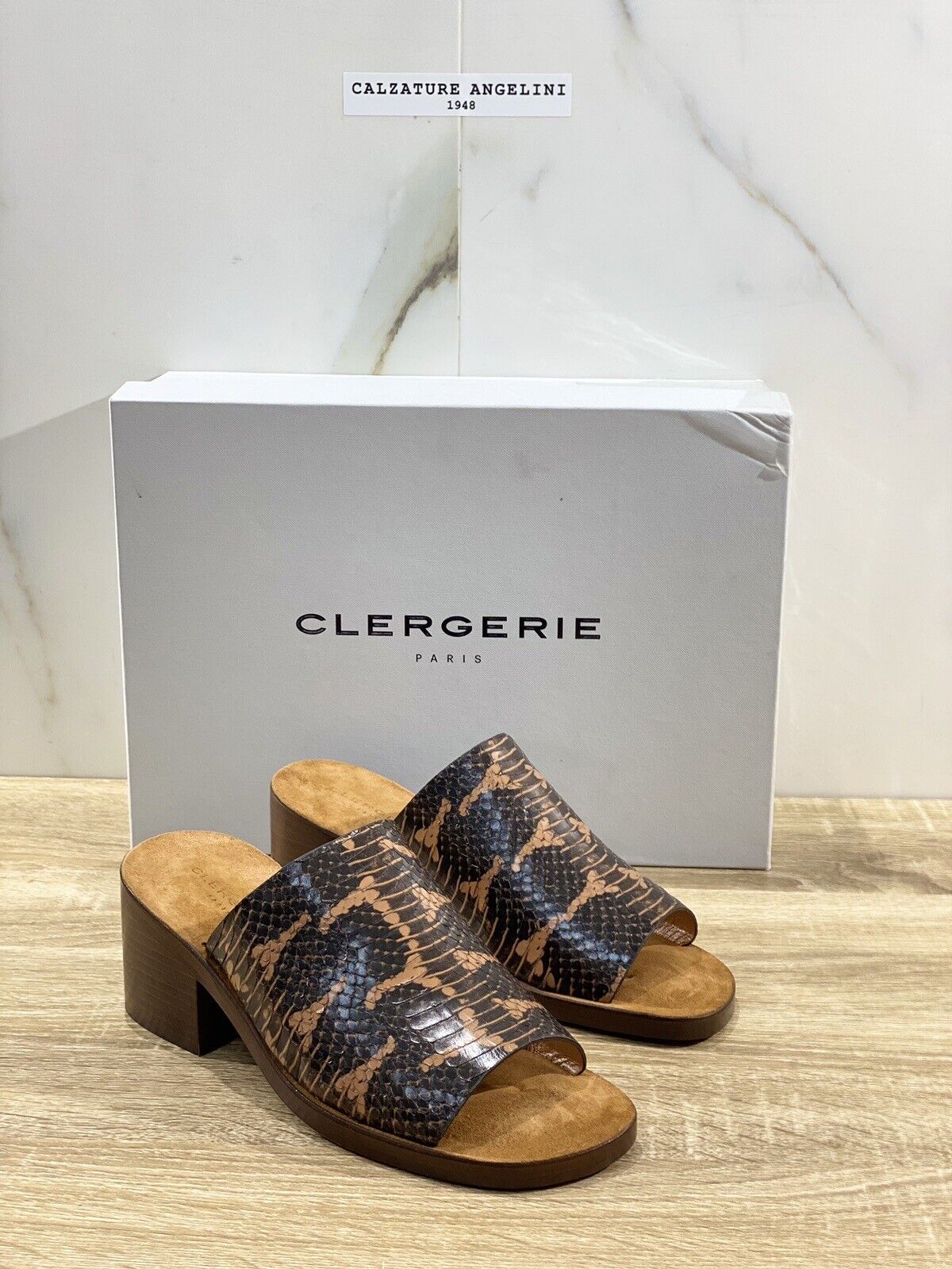 Clergerie Sandalo Donna Vinny Pelle Cuoio Luxury Clergerie Sandal 38