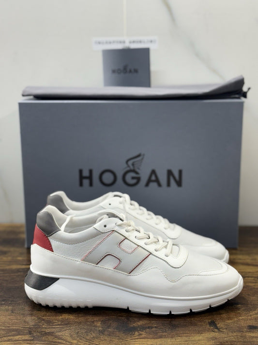 Hogan Interactive 3 Pelle Bianca  Casual Hogan Uomo 40