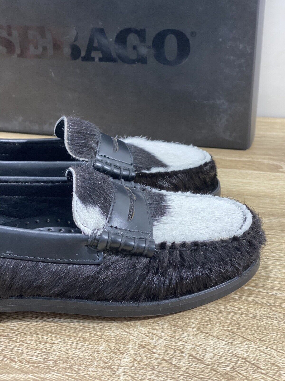 Sebago Mocassino Donna Dan Cow W Nero Pelle Casual Sebago Woman 35