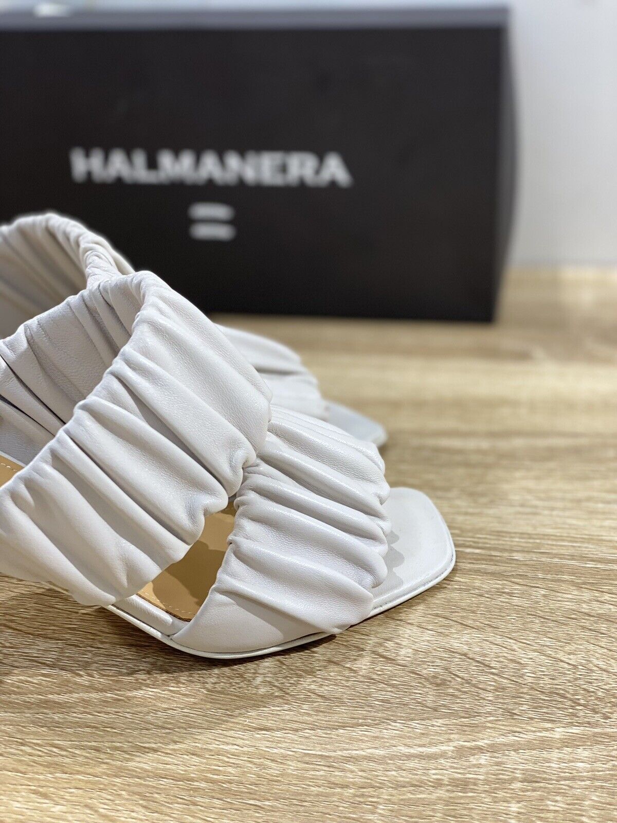 Halmanera Sandalo donna in pelle ghiaccio luxury sandal 37