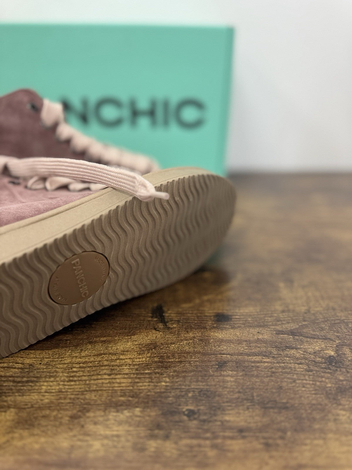 Panchic Ankle Boot Suede Rosa Casual Sneaker Donna 37