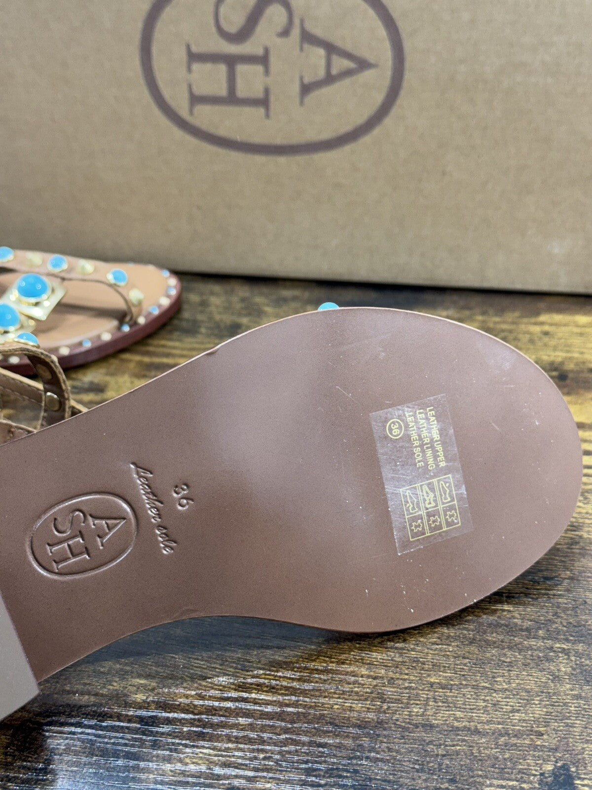 Ash Party   Sandalo Donna Pelle Cuoio  Luxury  Woman Ash Sandali 36