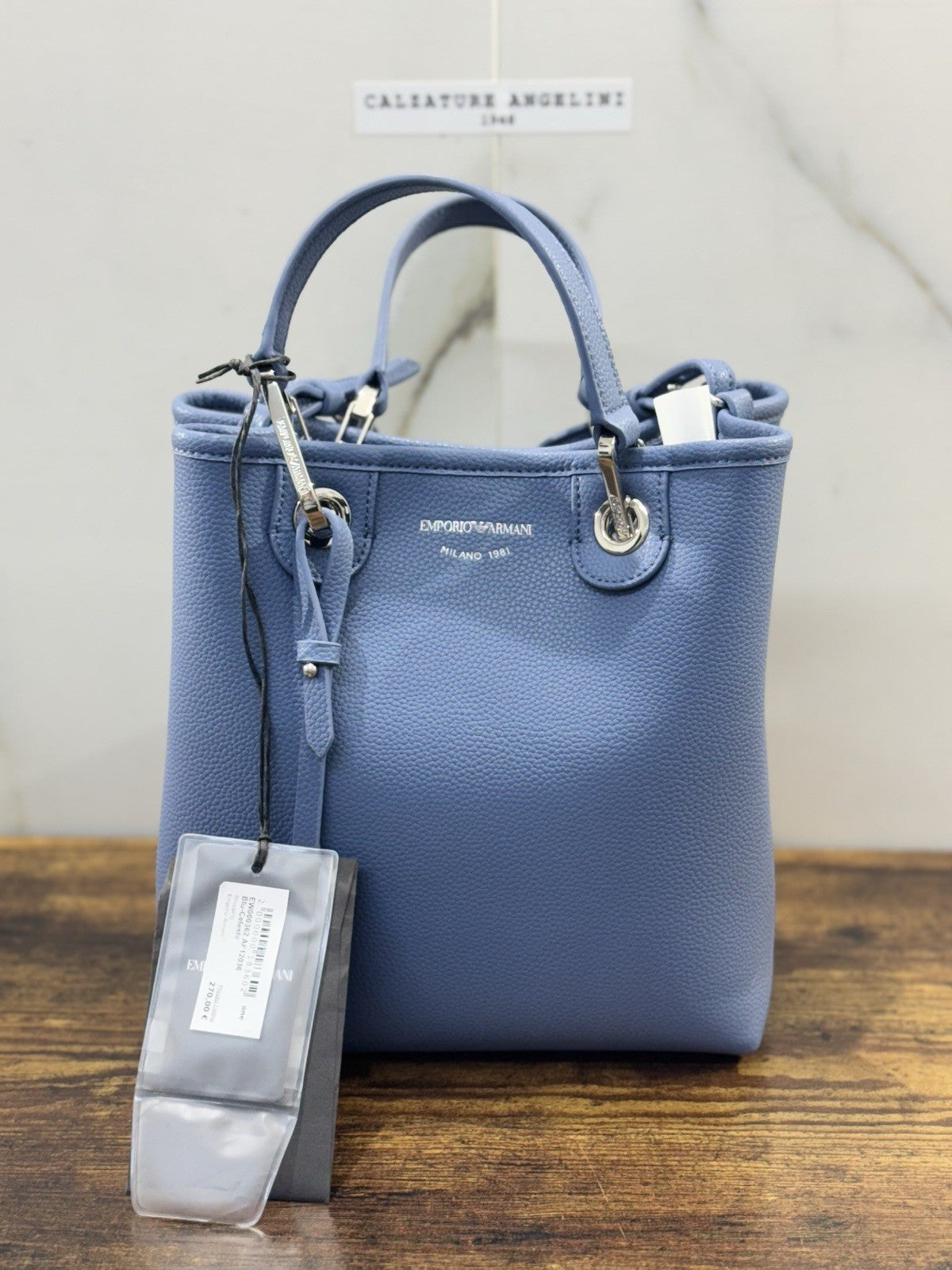 Emporio Armani Shopping Verticale Myea Stampa Cervo    Casual Armani Borsa Donna