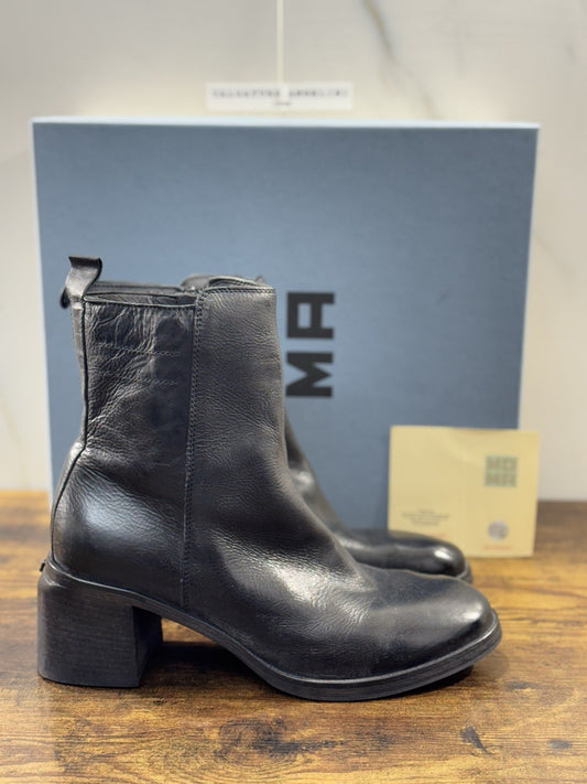 Moma Chelsea Boot Nero   Fatto A Mano In Italia Luxury Moma Boot Donna 41