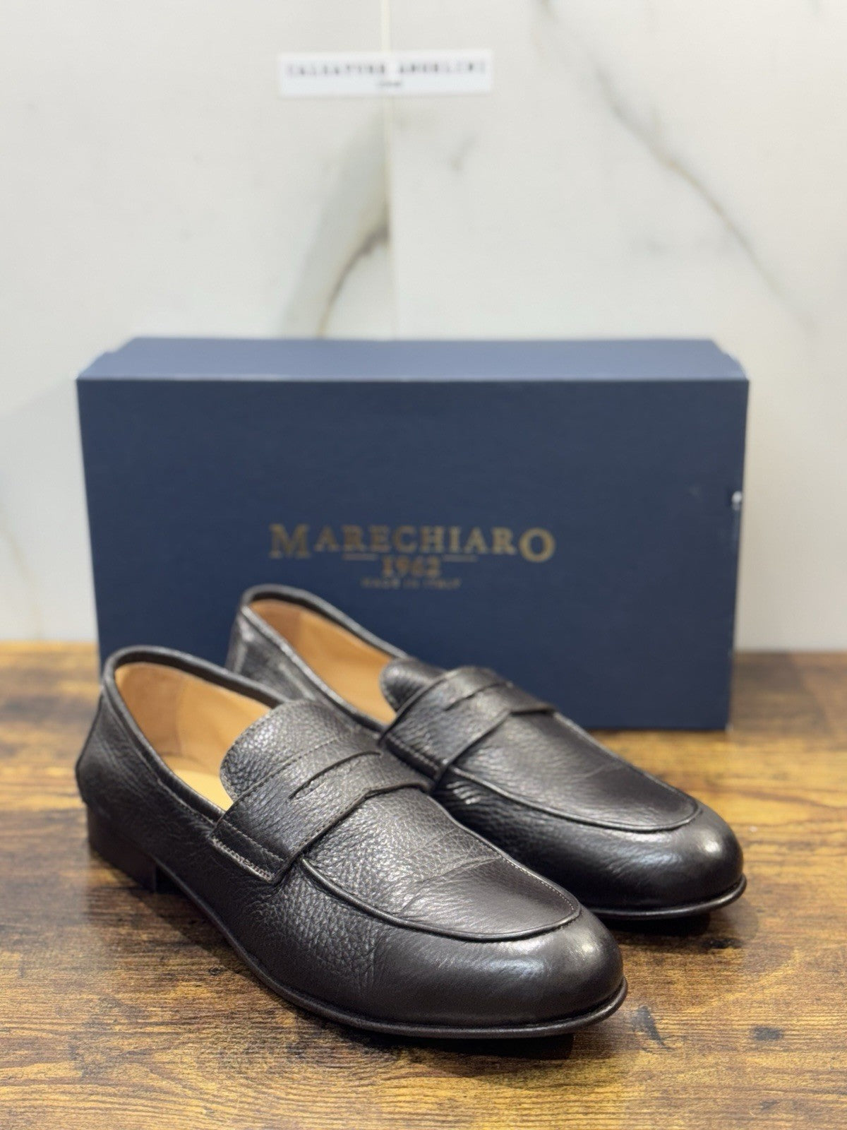 Marechiaro Mocassino Uomo Pelle Cervo Ultra Flexible Casual Uomo 44