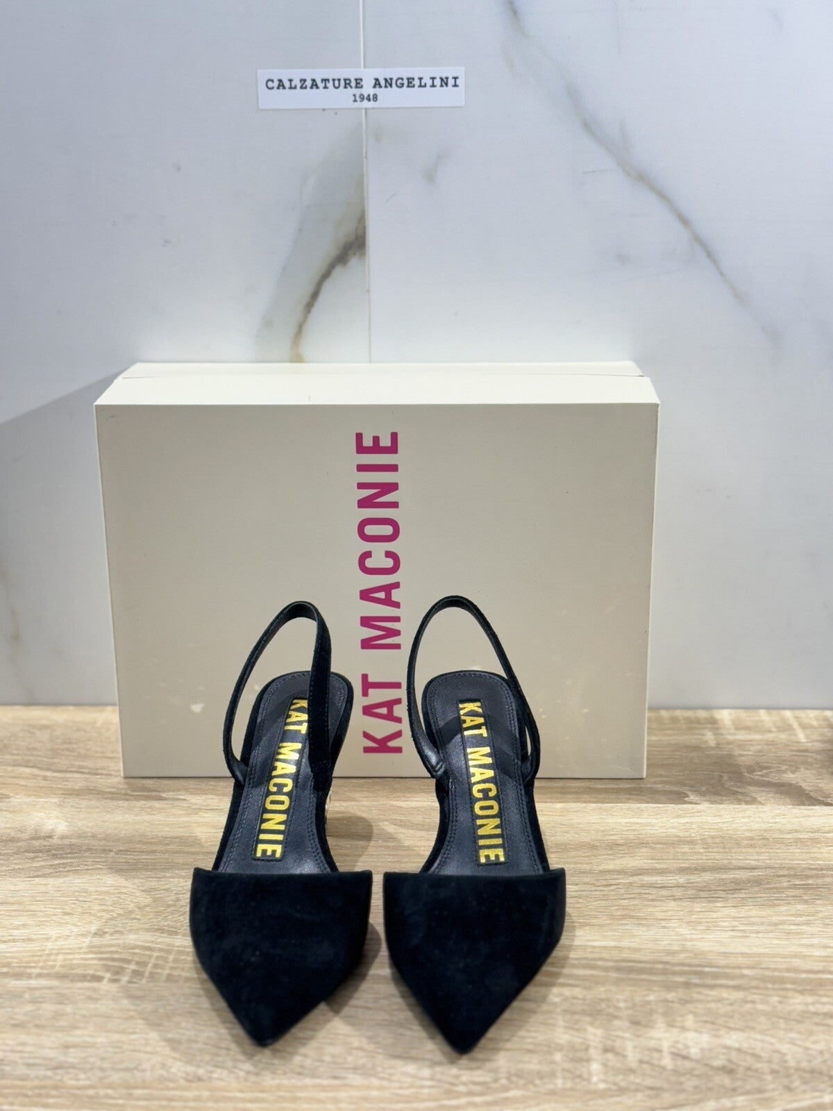Kat Maconie Sandalo Donna Aletta   Suede    Nero Luxury Kat Maconie 36