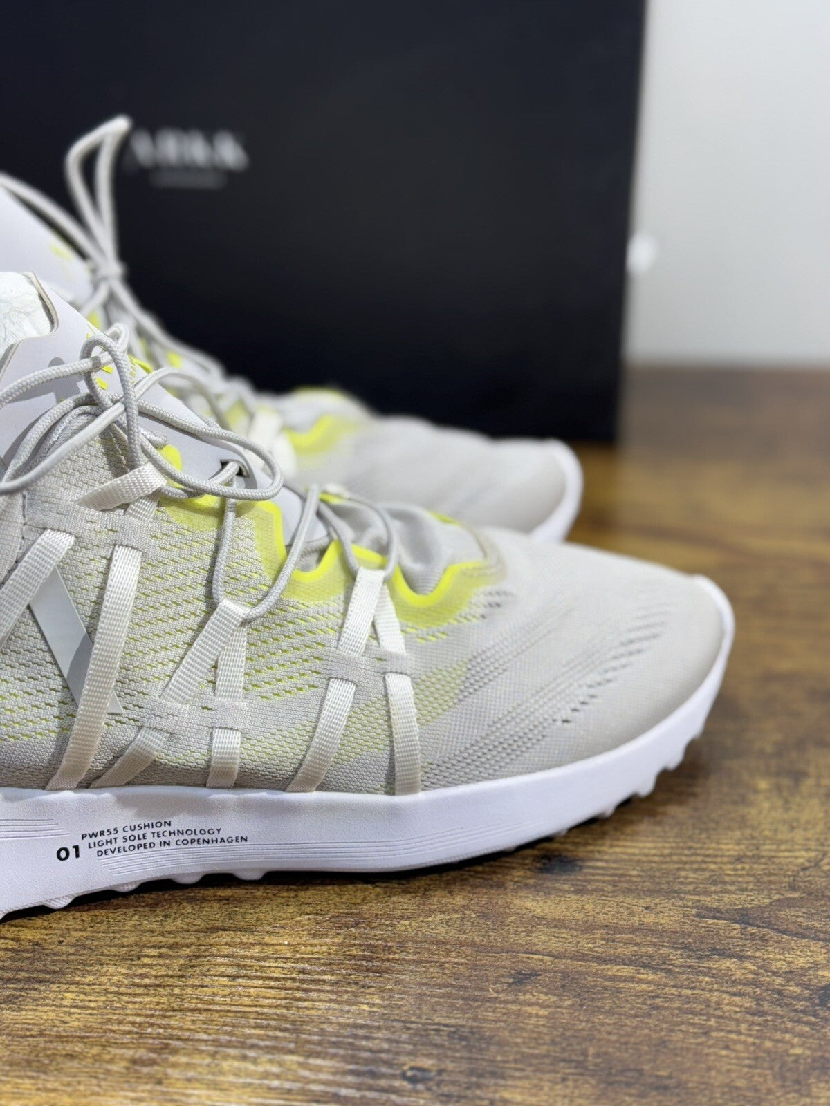 Arkk Copenhagen Sneaker Uomo Grey Lemon  Causal Men Shoes 42