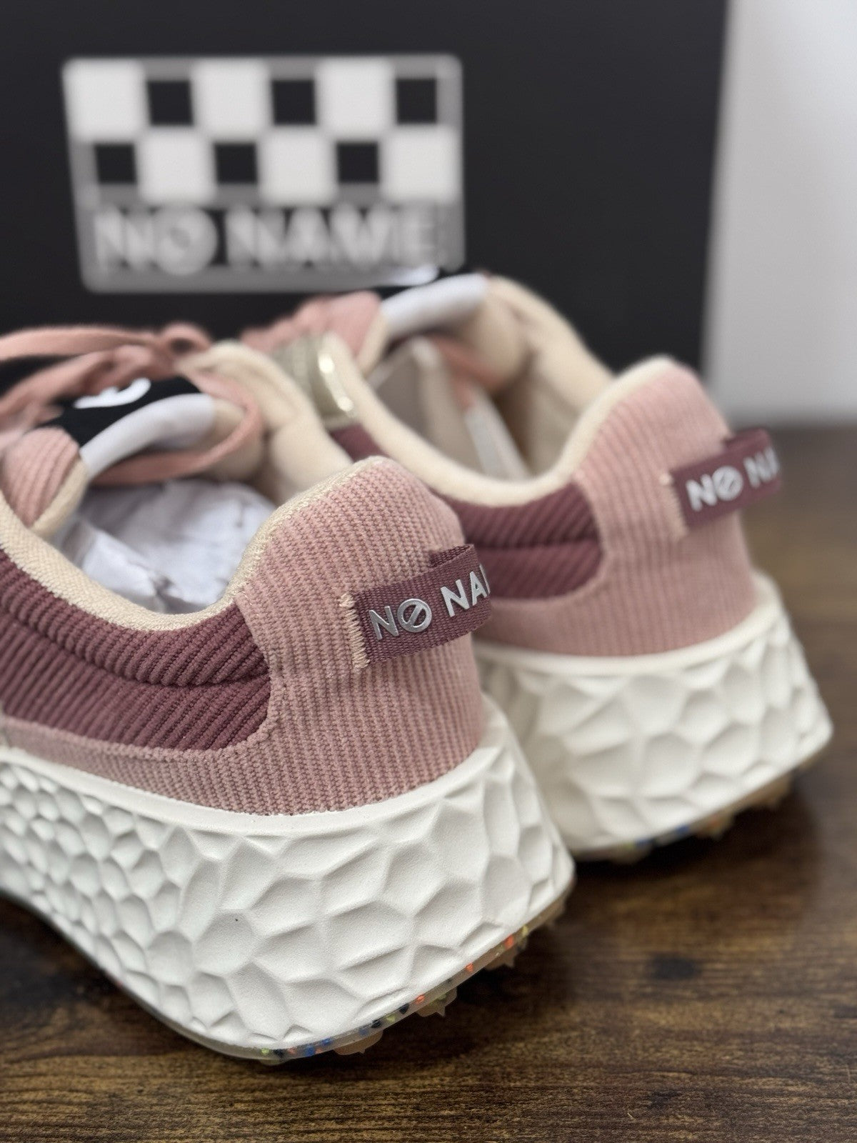 No Name Sneaker Velluto Pink    Casual Donna 41