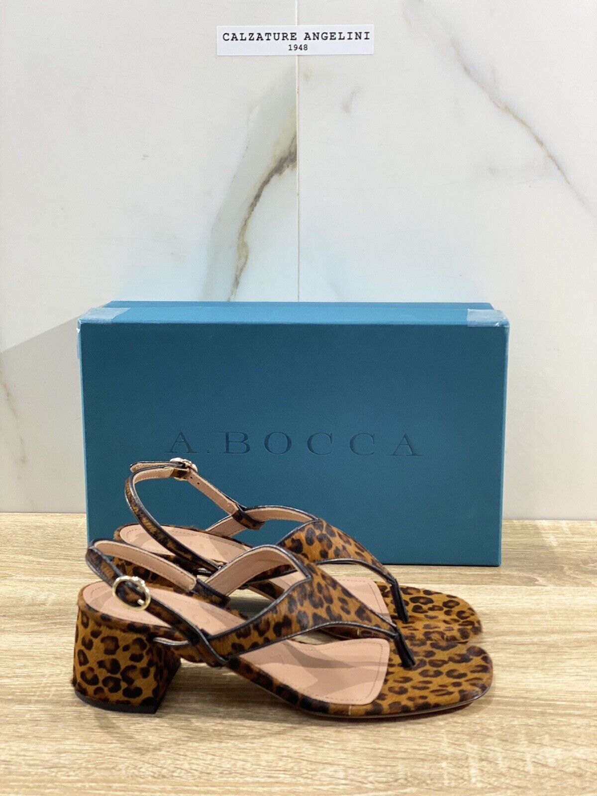 A.bocca Sandalo donna in Vero Cavallino luxury A.bocca woman shoe 38