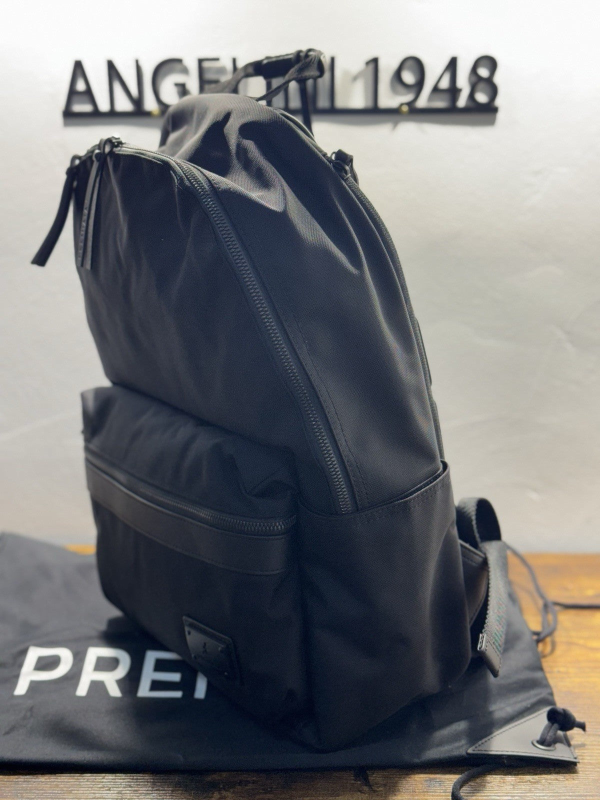 Premiata Zaino Blade Nero Casual Backpack Premiata Adventure Uomo 