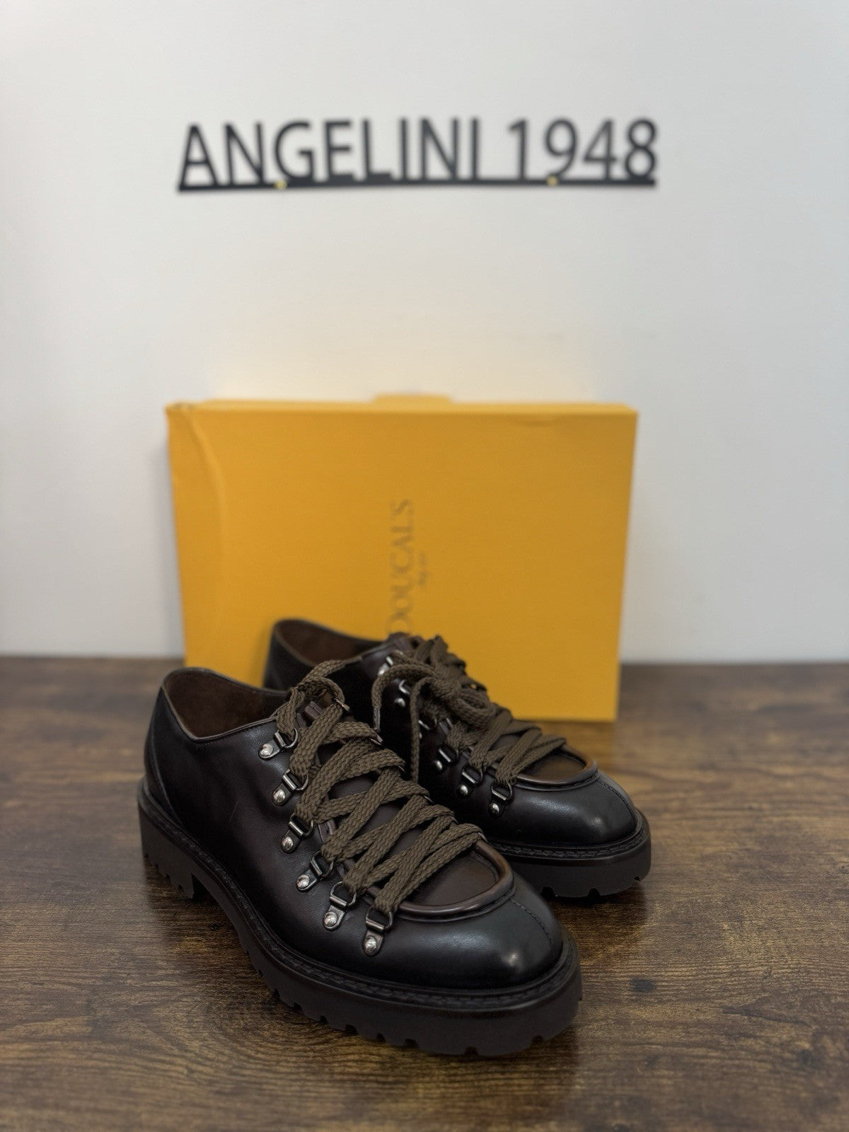 Doucal’s Pedula  Pelle Marrone Espresso  Casual Scarpa Doucal’s Uomo 40