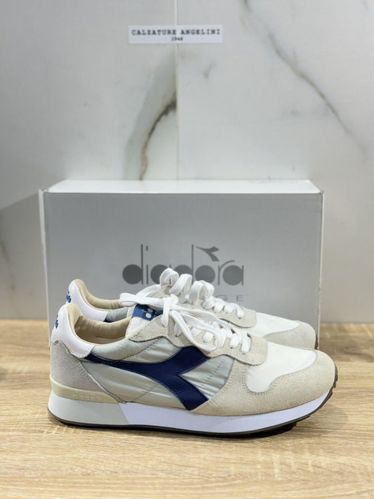 Diadora Heritage Sneaker Uomo Camaro H S W Core   Pelle  BiancaCasual Sneaker 41