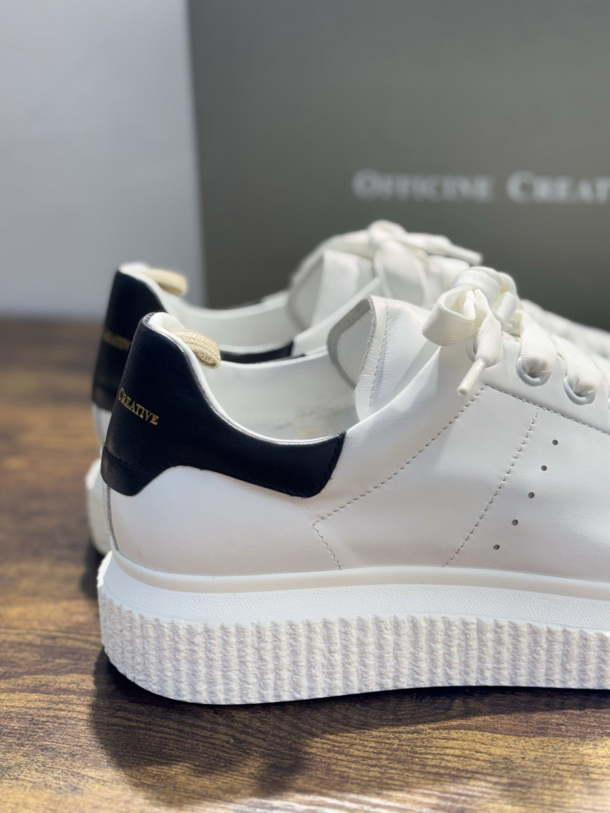 Officine Creative Sneaker Krace Pelle  Handmade In Italy Casual Luxury Uomo 42