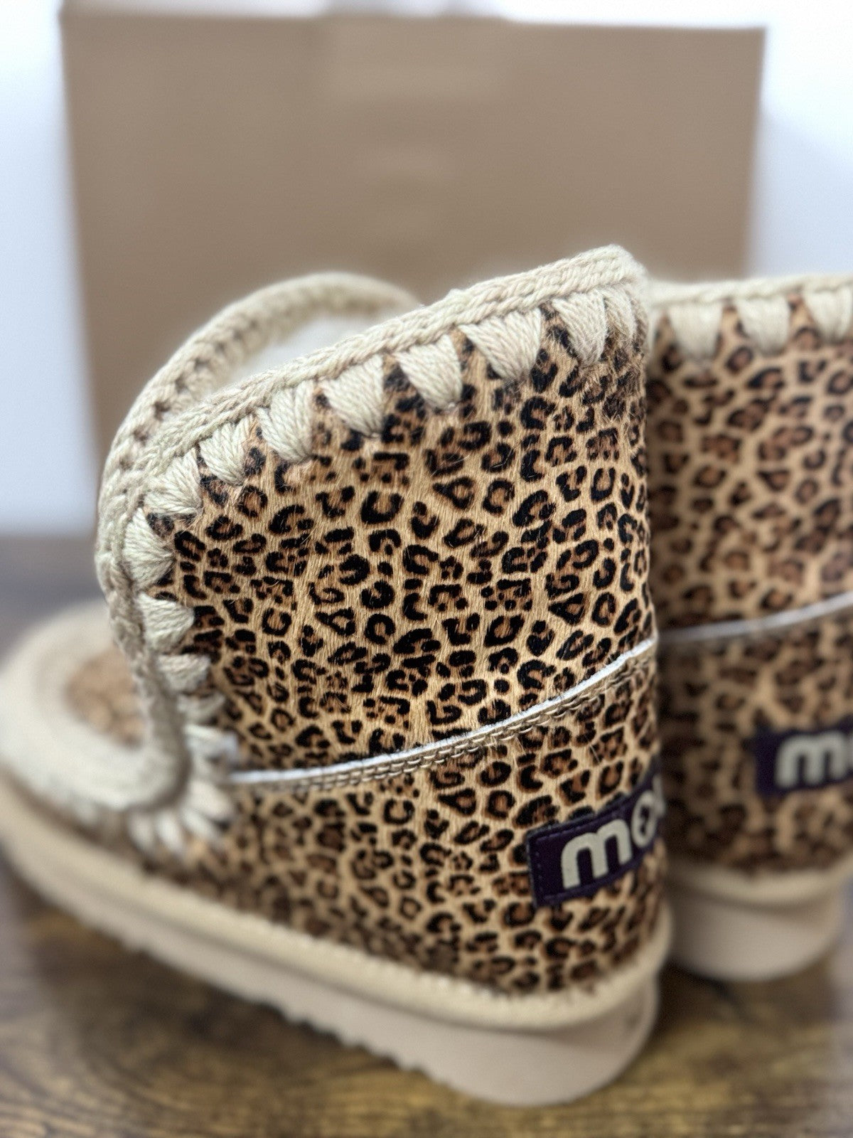 Mou  Eskimo 18 Ponyskin Leopard Casual Mou Donna 38