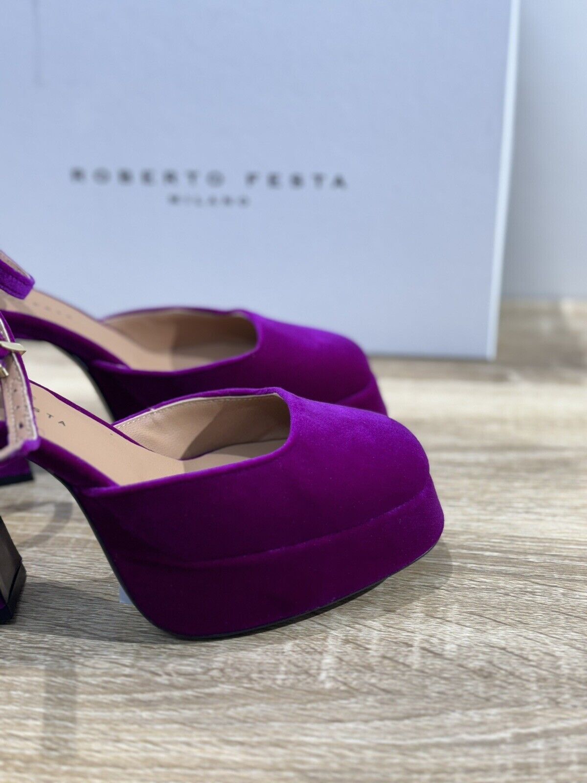 Roberto Festa Pumps Nicla Velluto Viola   Casual Shoes 39