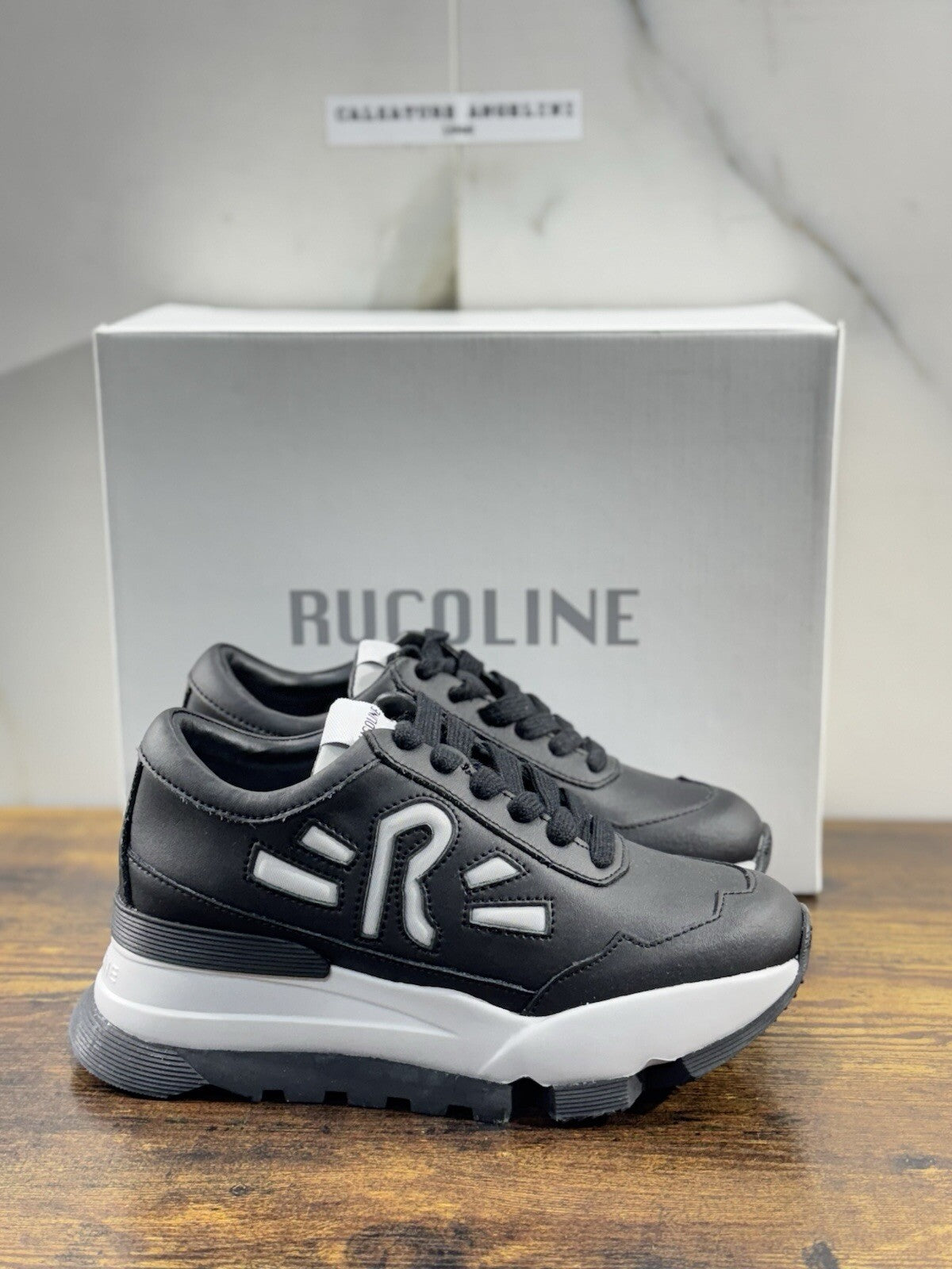 Ruco Line Sneaker Donna Aki Nera    Casual Sneaker Woman 36