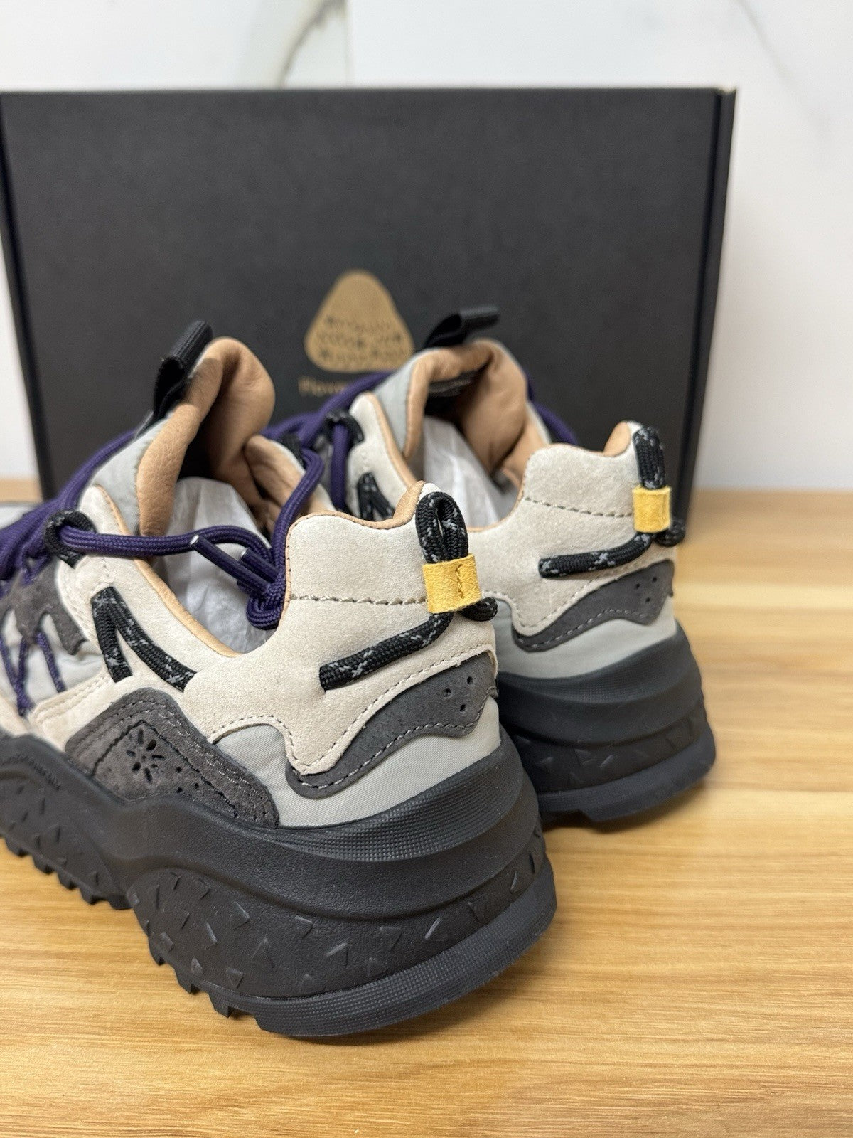 Flower Mountain Yamano 3   Suede Grey     Casual Flower Mountai Donna 36