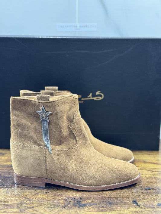 Via Roma 15 Stivaletto  Pelle  Suede Martora  Via Roma Donna 41