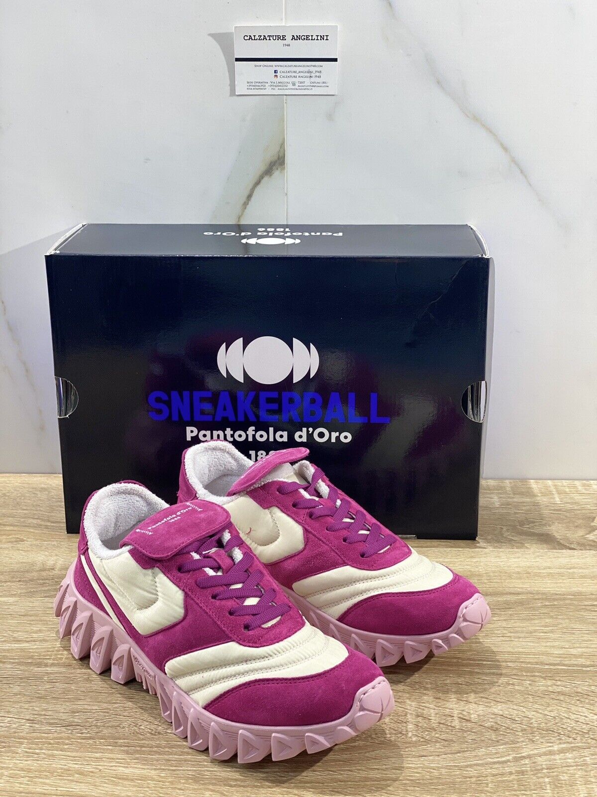 Pantofola D’oro Sneaker Donna  sneakerball fondo vibram Fuxia  37