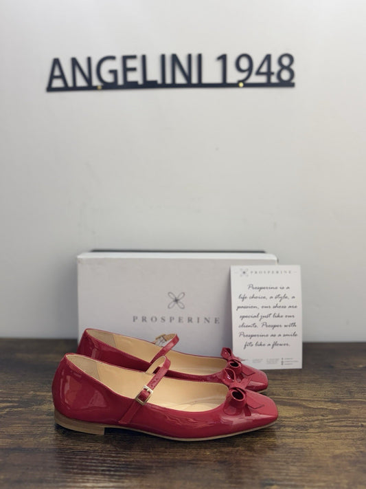 Prosperine Ballerina Vernice Rossa Casual Donna 38