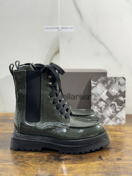 Laura Bellariva Stivaletto  Donna Verdone Combat  Boot Woman 37