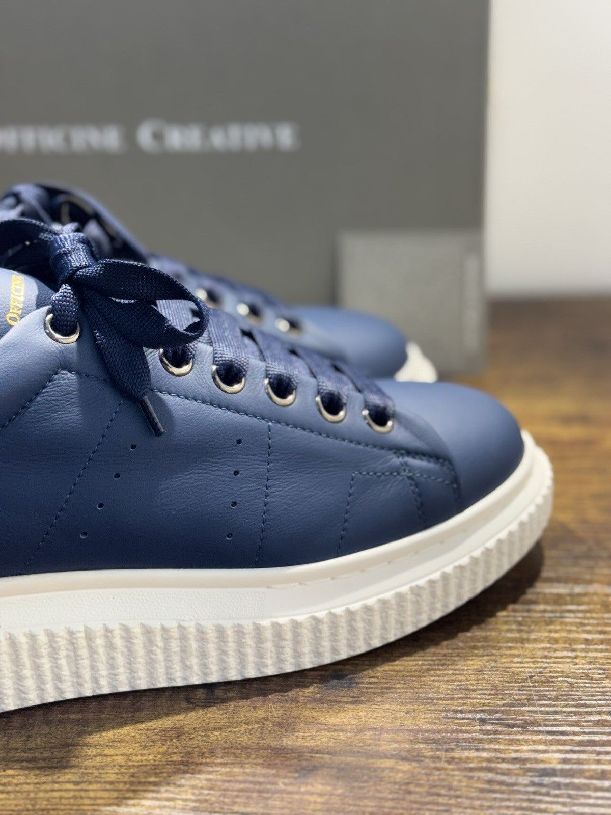 Officine Creative Sneaker Krace Pelle  Handmade In Italy Casual Luxury Uomo 42