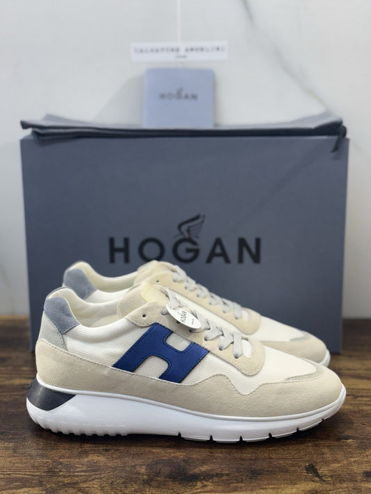 Hogan Interactive 3 Pelle Suede Ghiaccio Casual Hogan Uomo 41.5