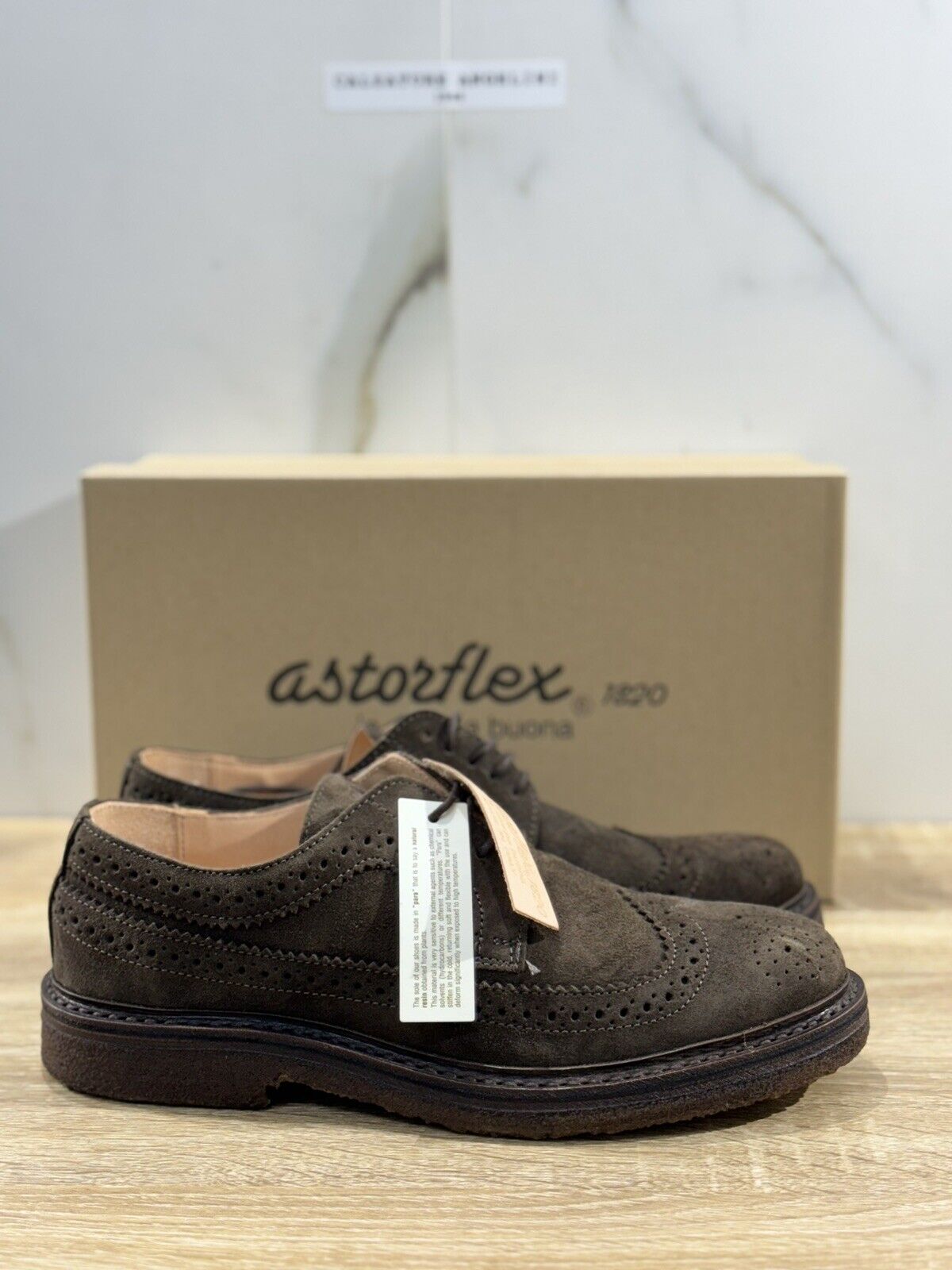 Astorflex Scarpa Uomo Rondiflex Suede Chestnut Casual Uomo 41