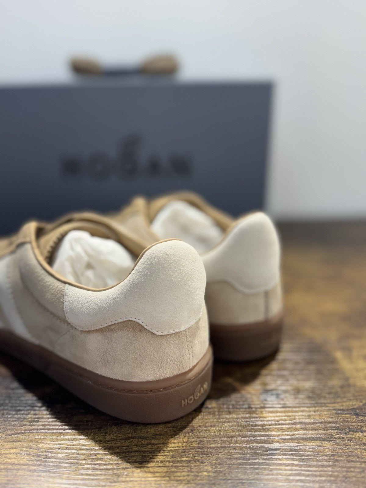 Hogan Cool Sneaker Suede Beige Casual Hogan Donna 37