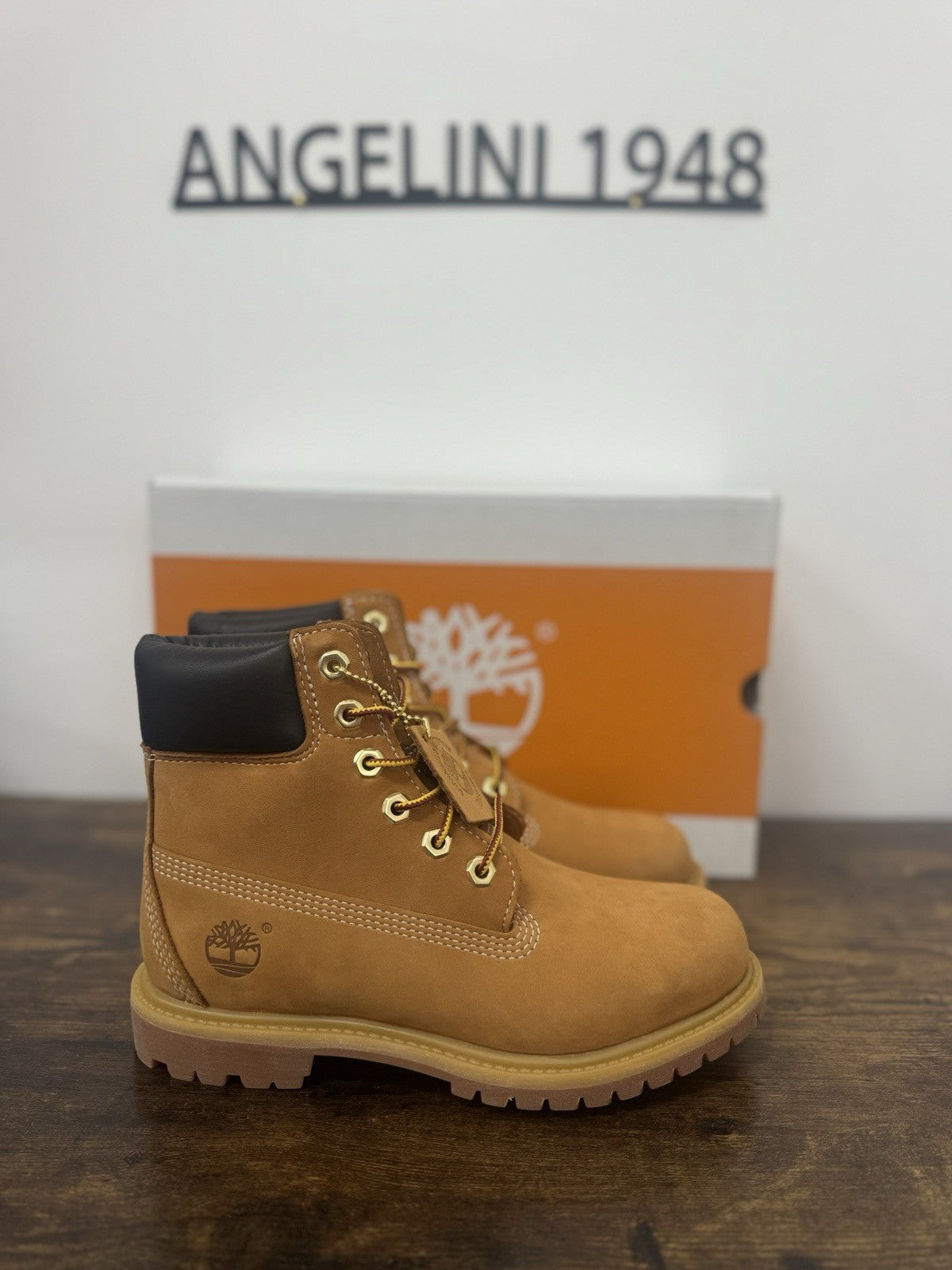 Timberland Icon Boot 6 In Lace Waterproof Pelle Wheat  Donna 38