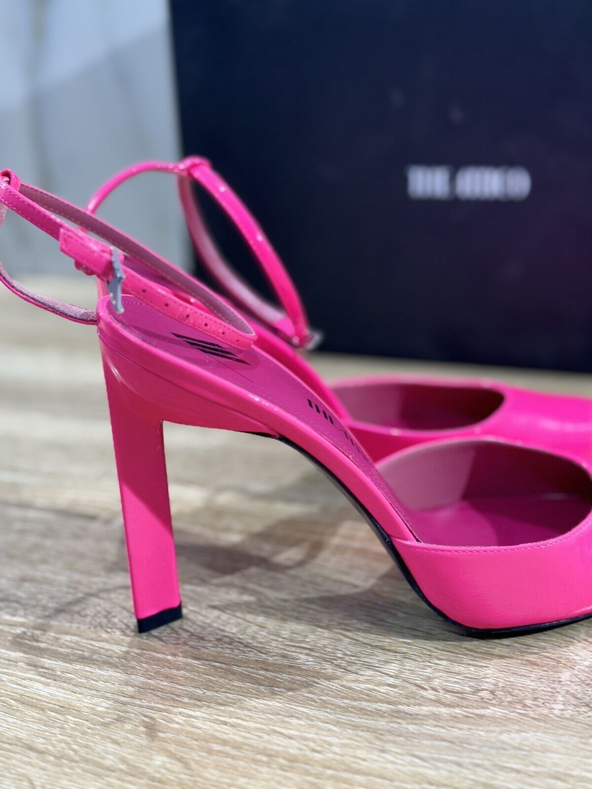 The Attico High  Heel Sling Back  Luxury The Attico Sandal Fluo Pink 39