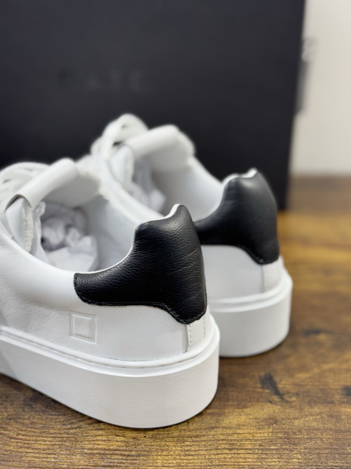D.A.T.E Levante   sneaker Pelle White  Casual Shoes Uomo 40