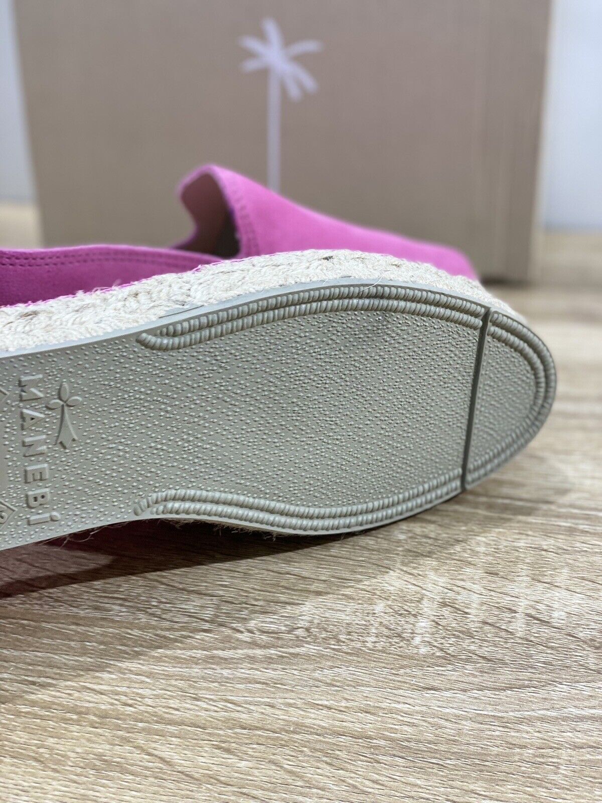 Manebi’ Donna Espadrilles Mocassino Suede Fuxia Casual Summer Shoes 40