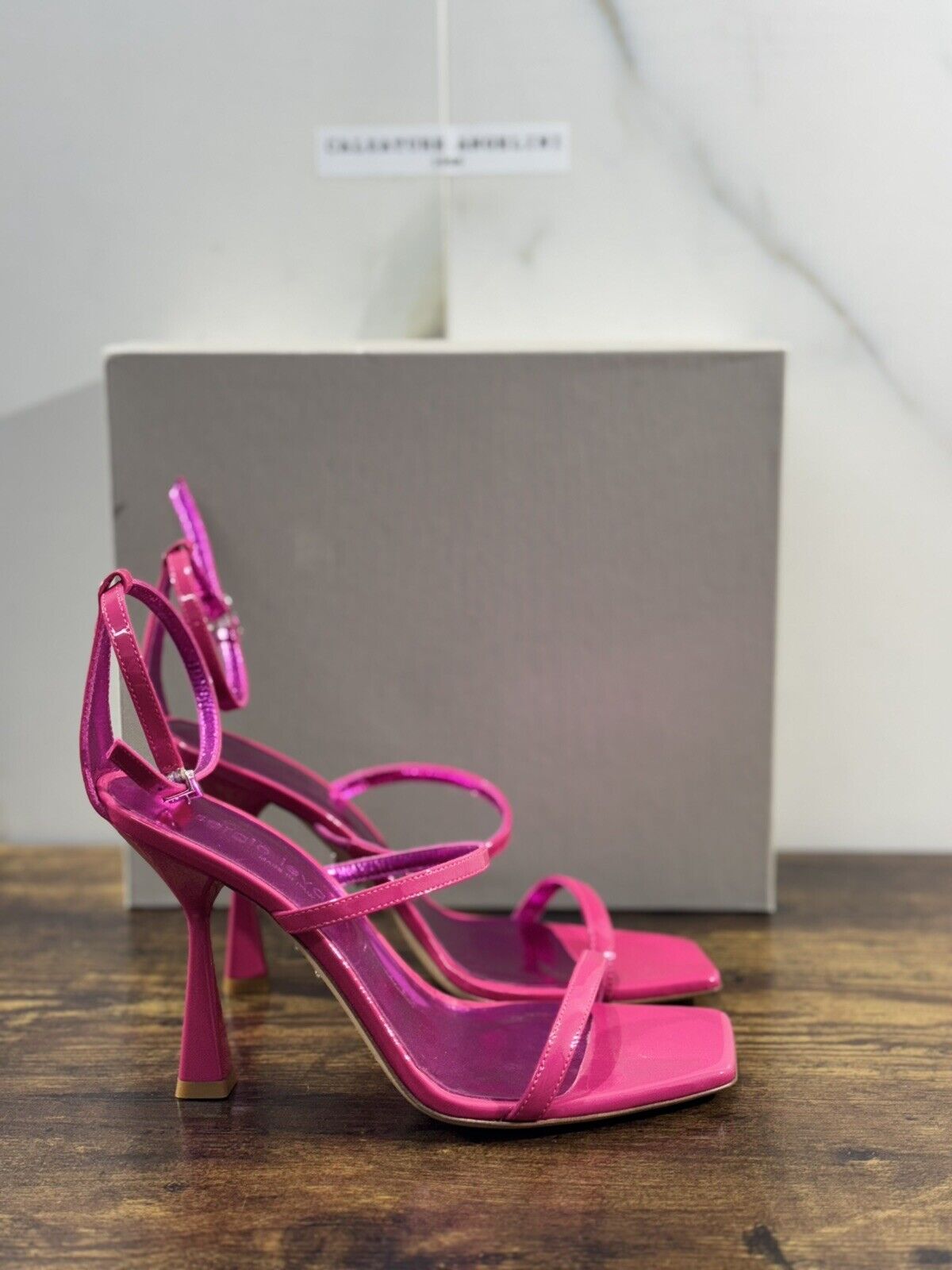 Sergio Levantesi Sandalo Donna Telen   Fuxia        Luxury Woman Sandal 38