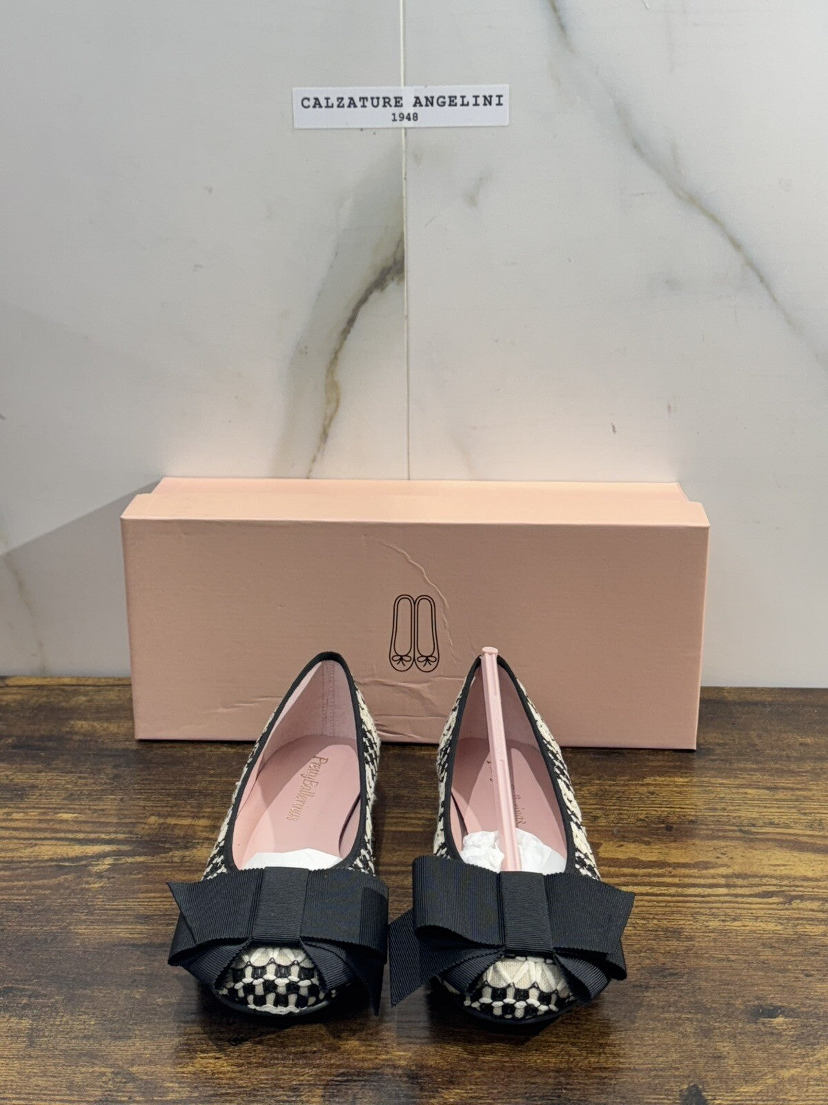 Pretty Ballerinas Scarpa Donna Rosario Pelle Nero Ballerina Donna 36