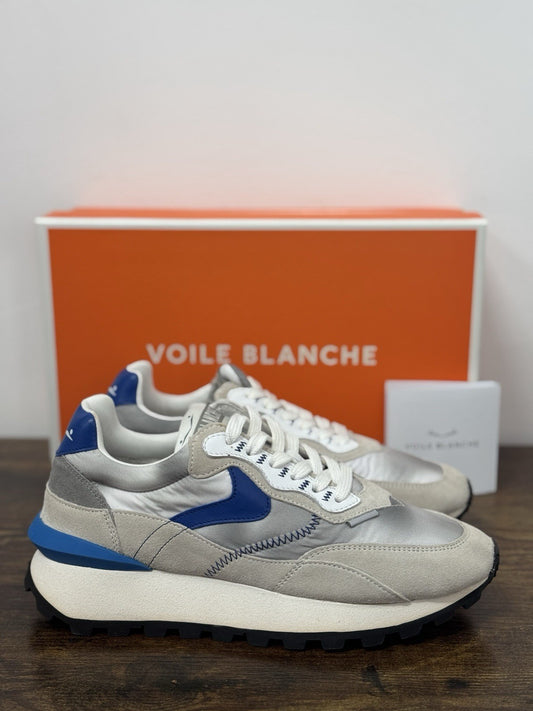 Voile Blanche Sneaker Owark  Pelle Bianca Casual Uomo 40