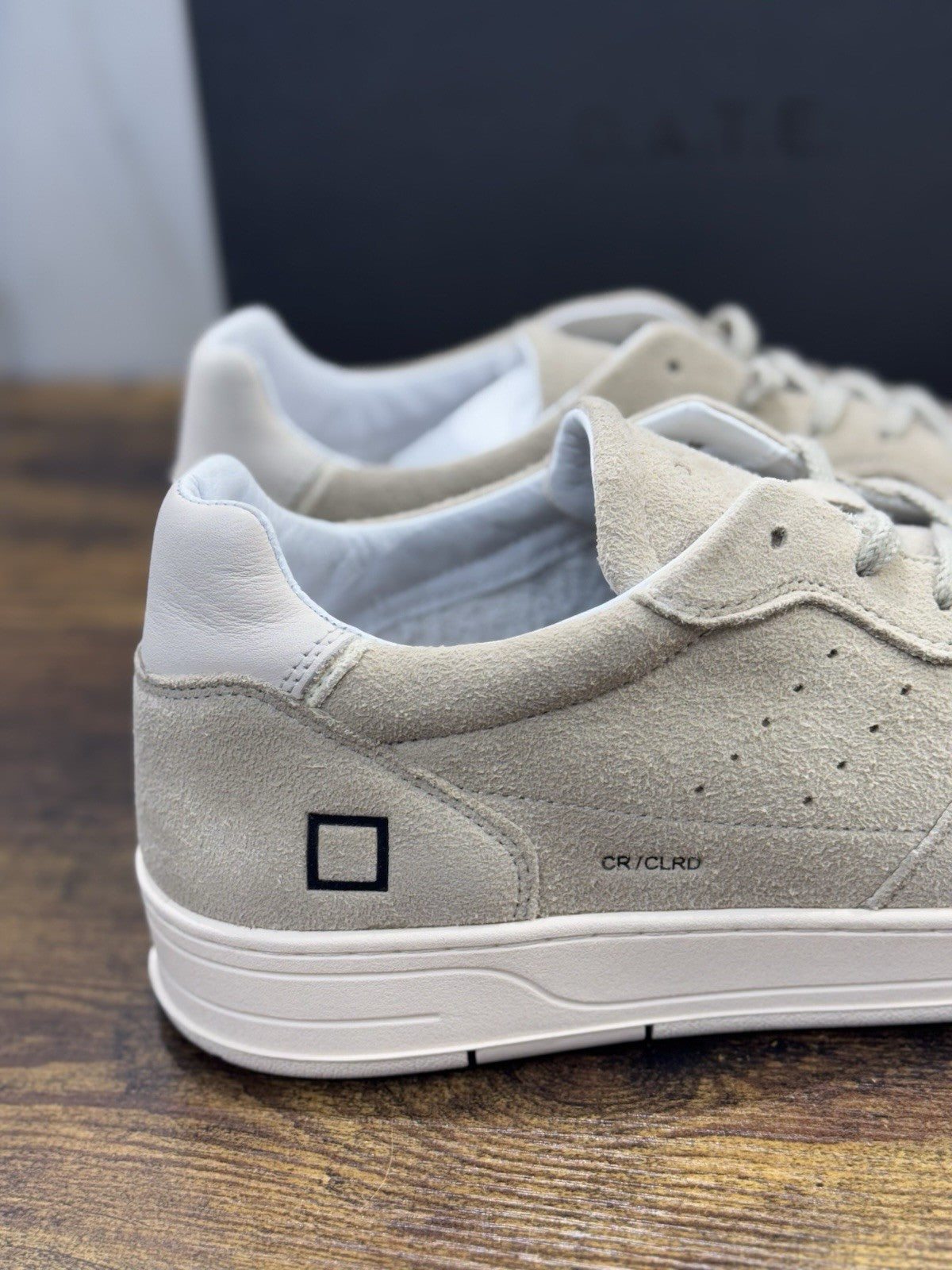 D.A.T.E Court 2.0 Sneaker Suede Beige Casual Uomo 43