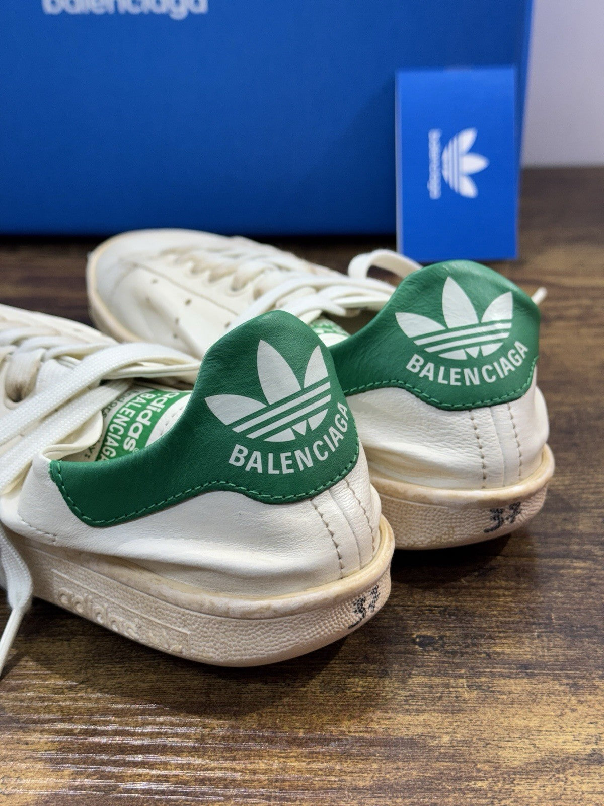 Balenciaga X Adidas Stan Smith Casual Luxury Balenciaga Donna 37