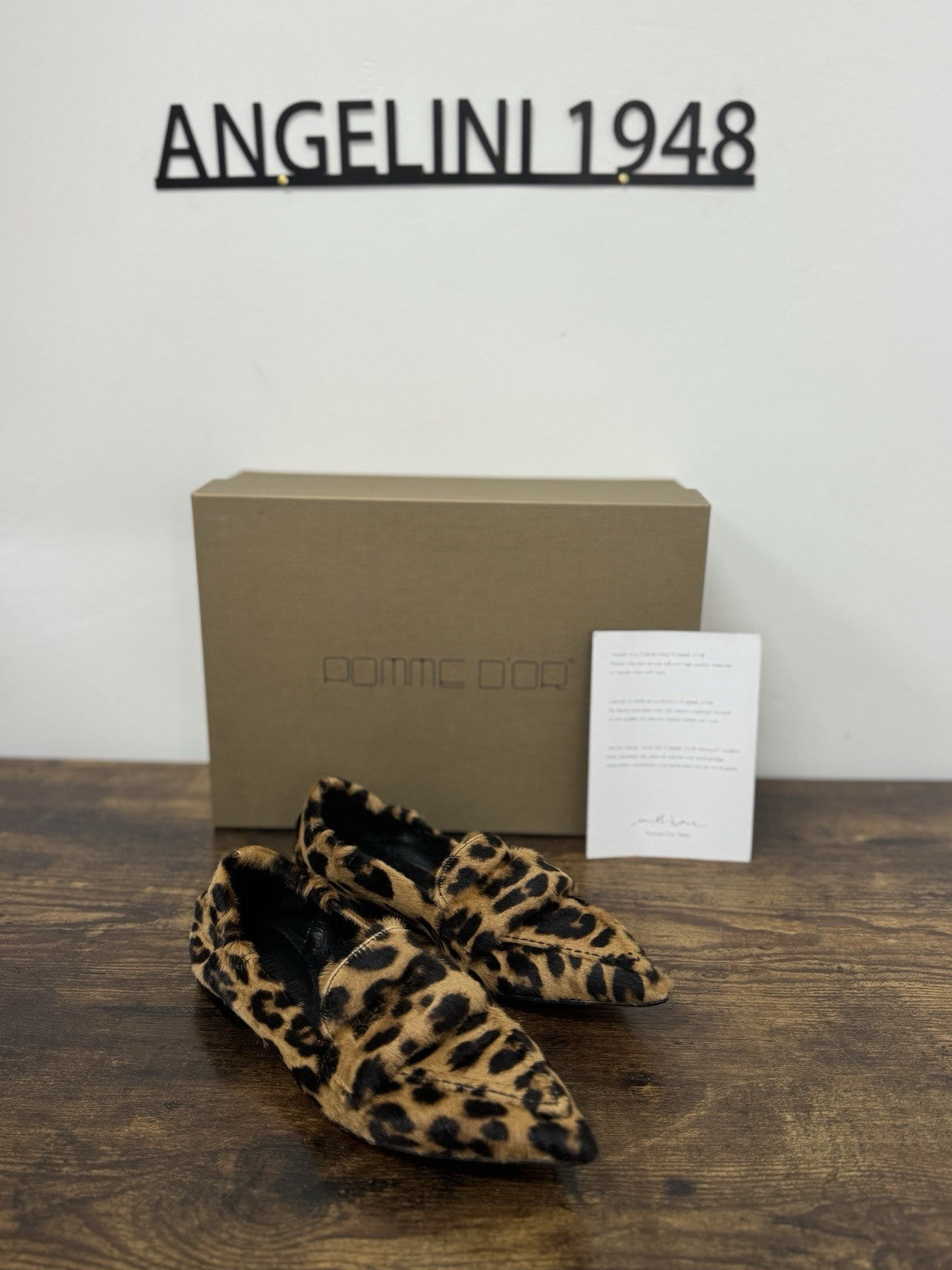 Pomme D’or Mocassino Leopard Casual Scarpa Donna 36